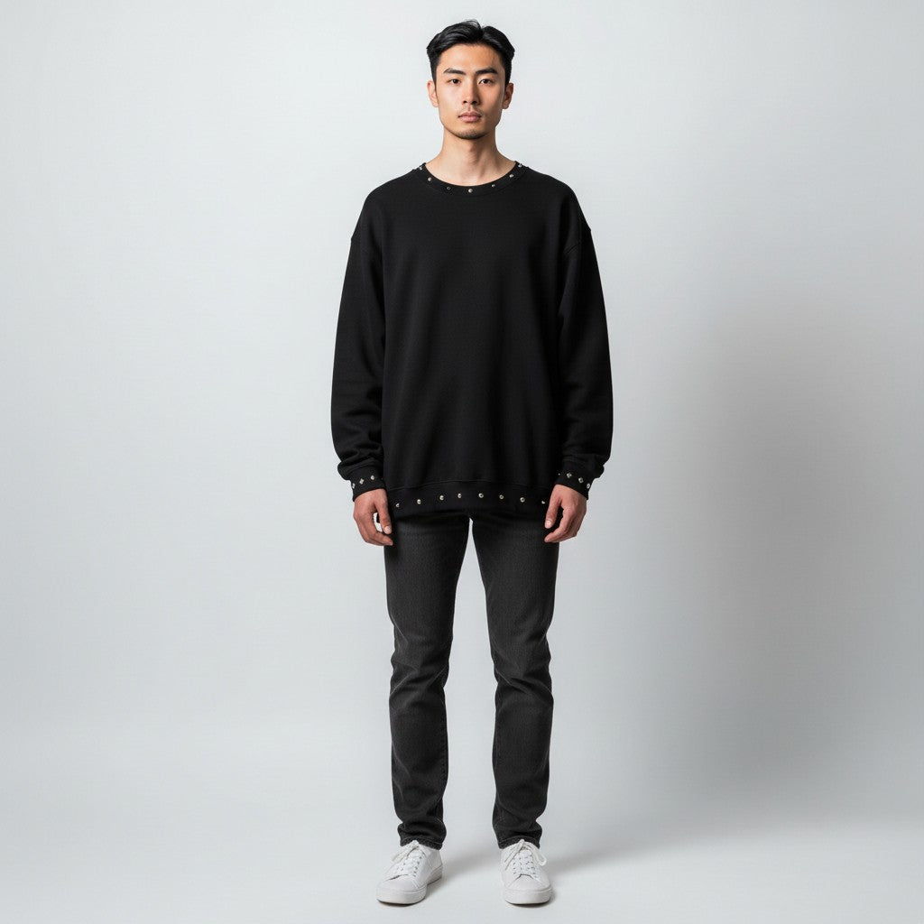 Studded Sweatshirt