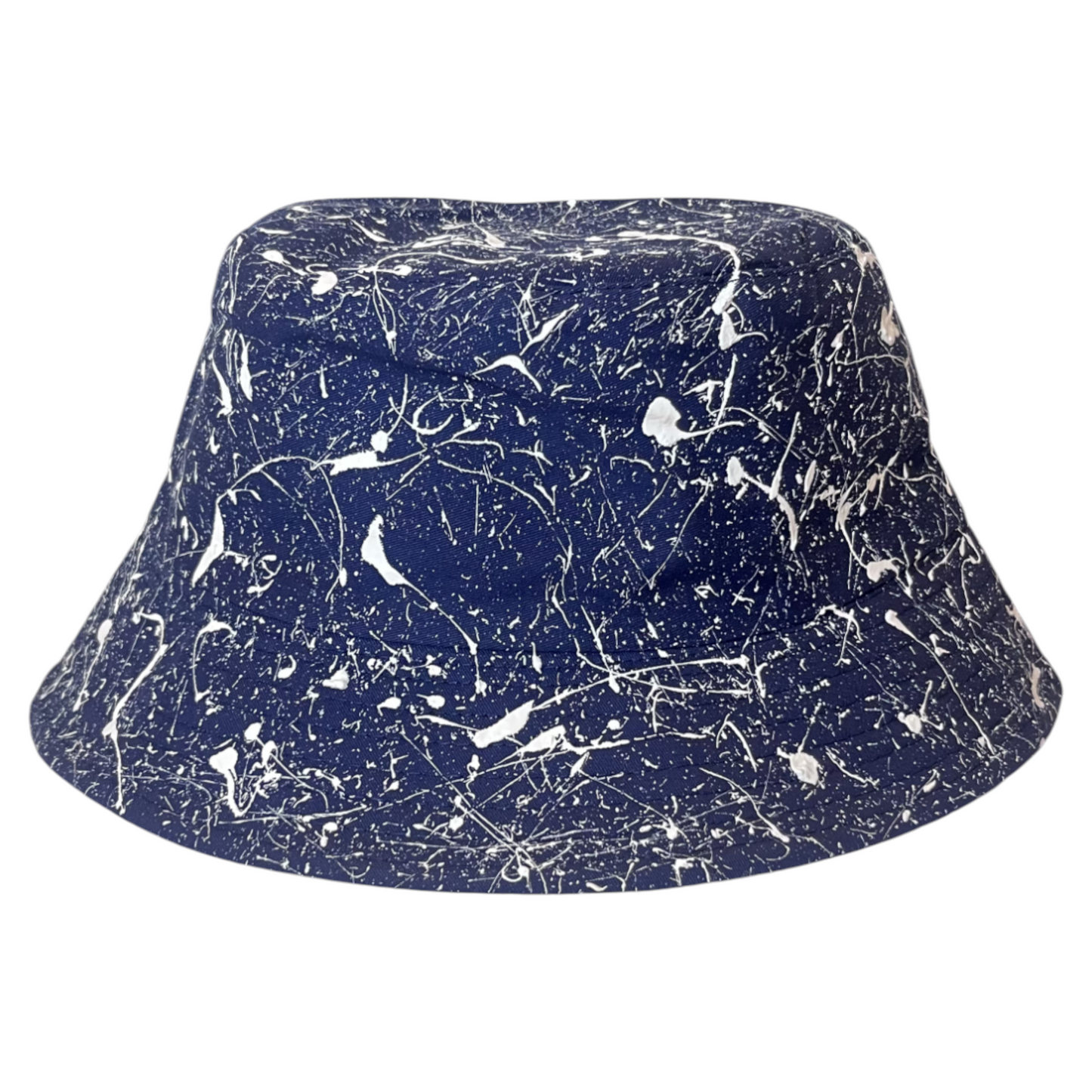 Navy Splatter Bucket Hat