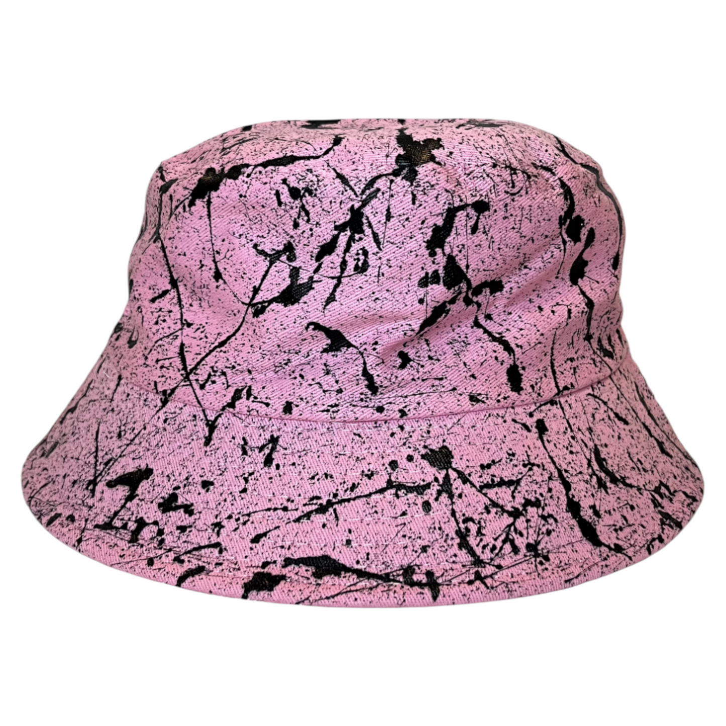 Pink Splatter Bucket Hat