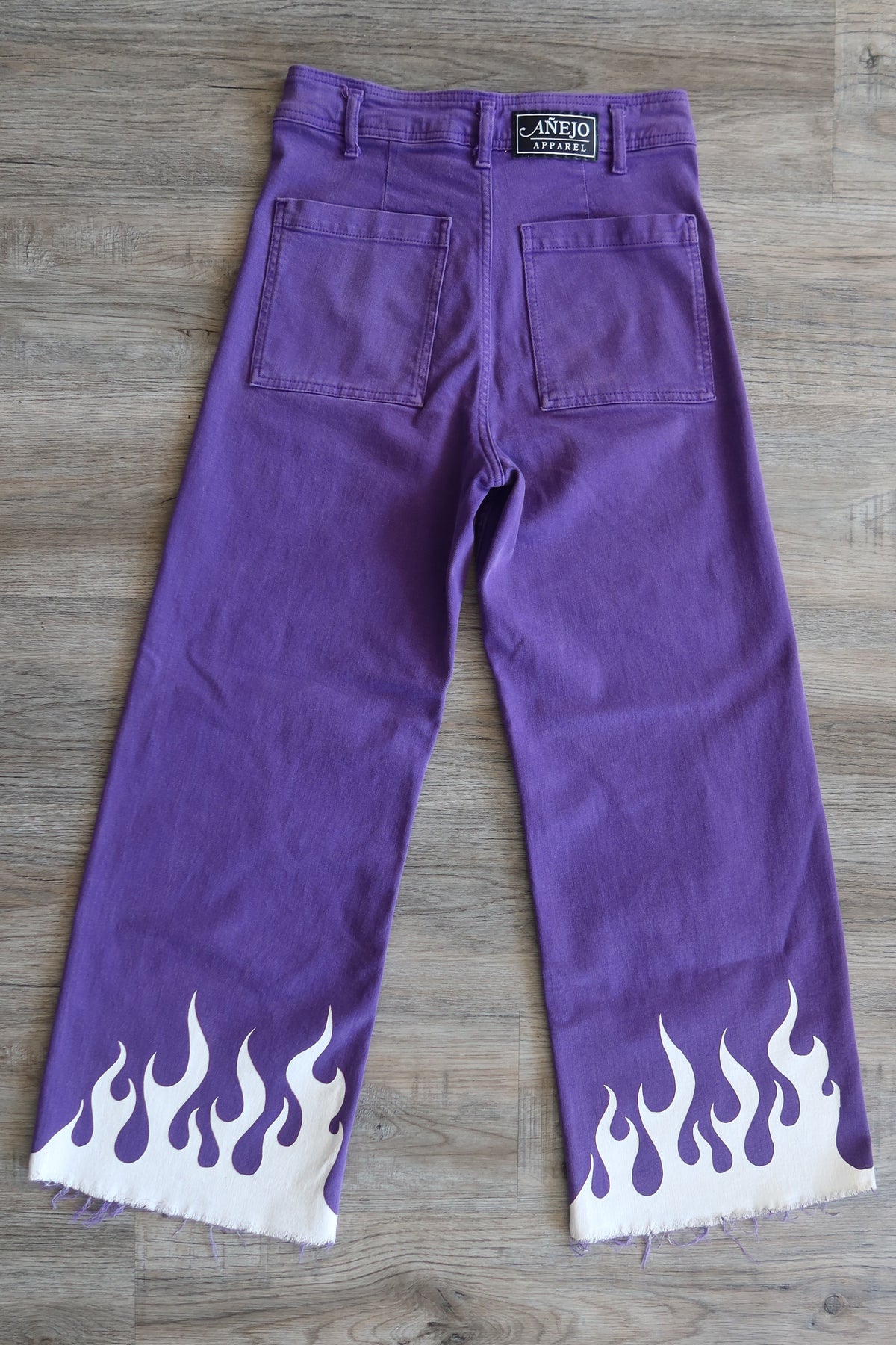 Purple Flame Pants