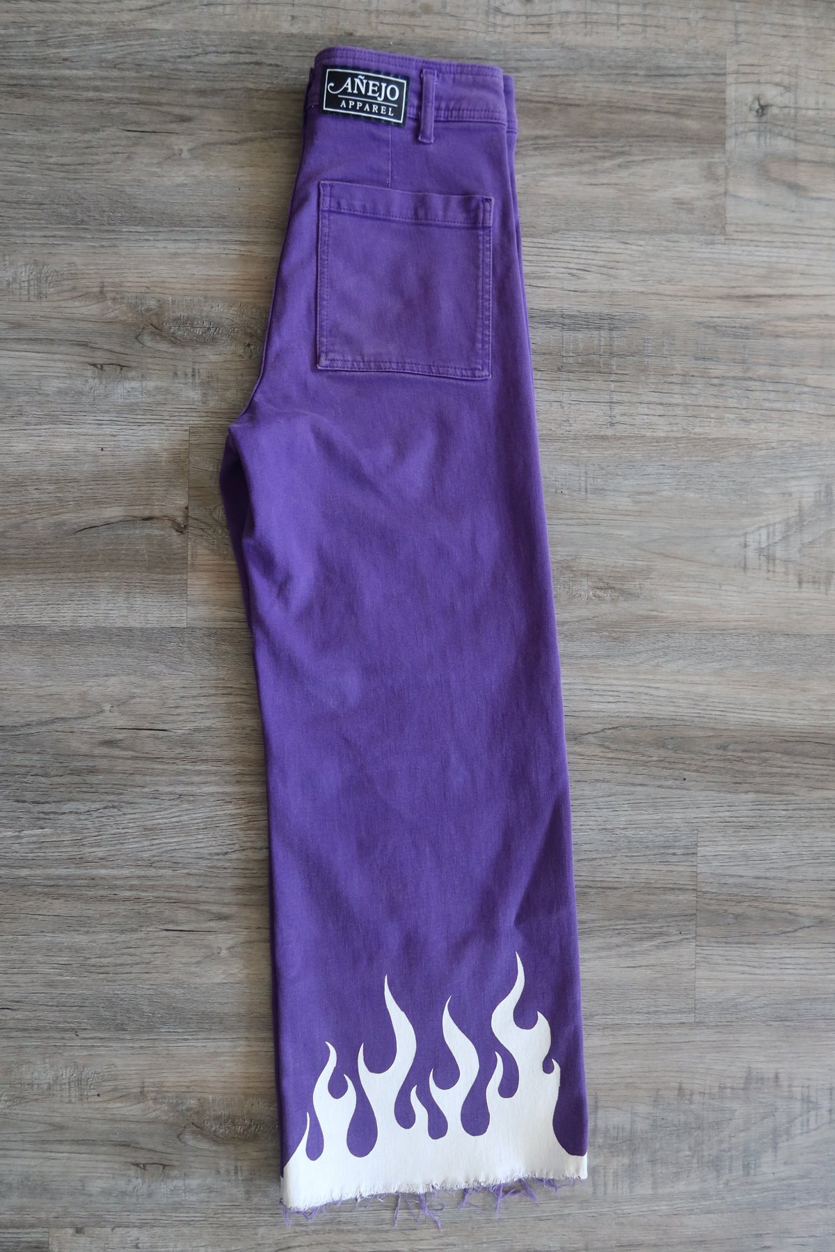 Purple Flame Pants