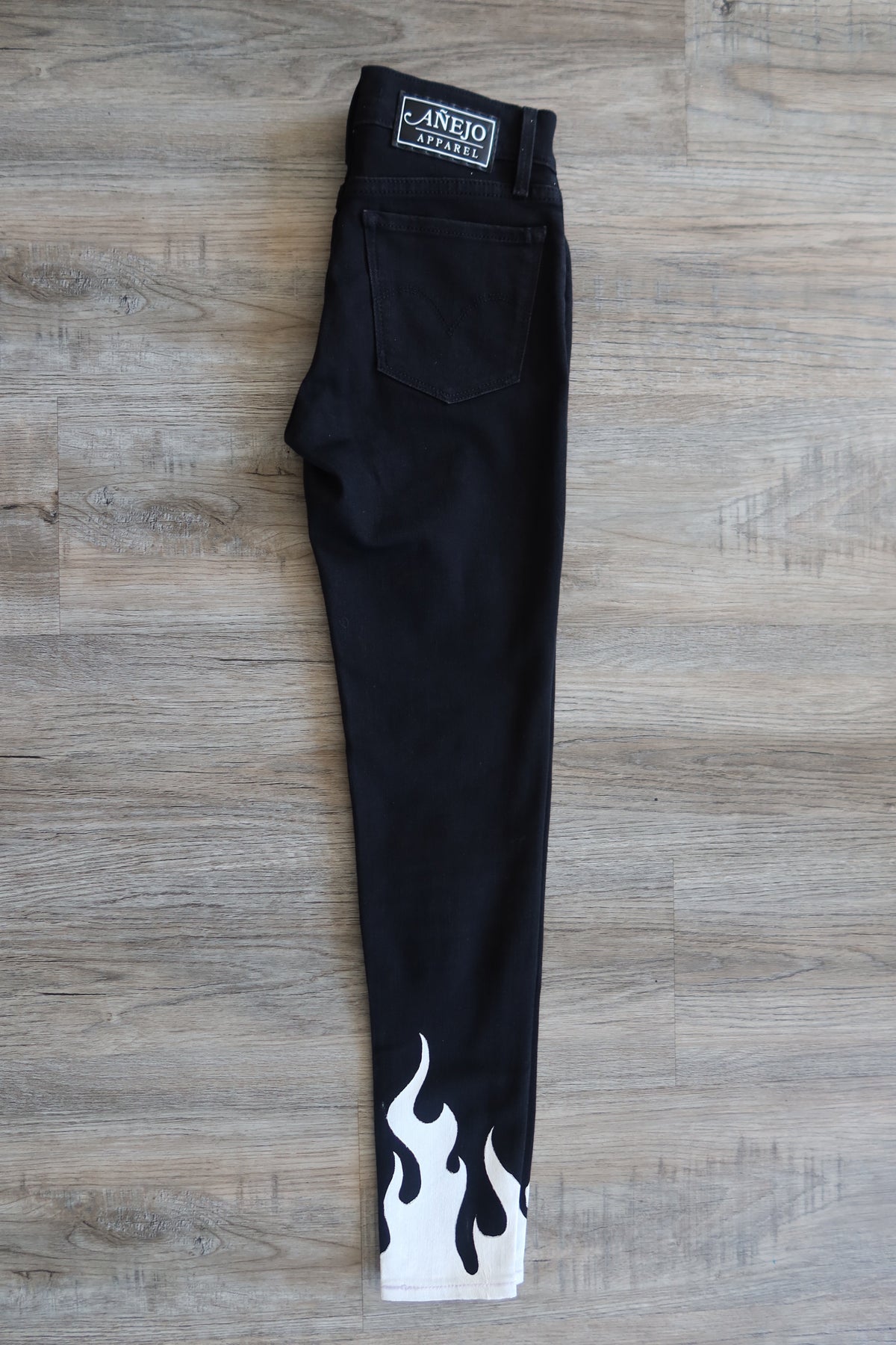 Black Flame Pants