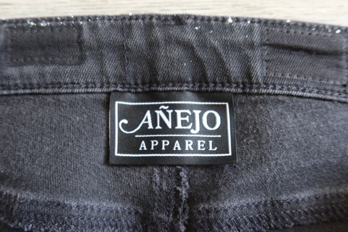 Black Splatter Pants