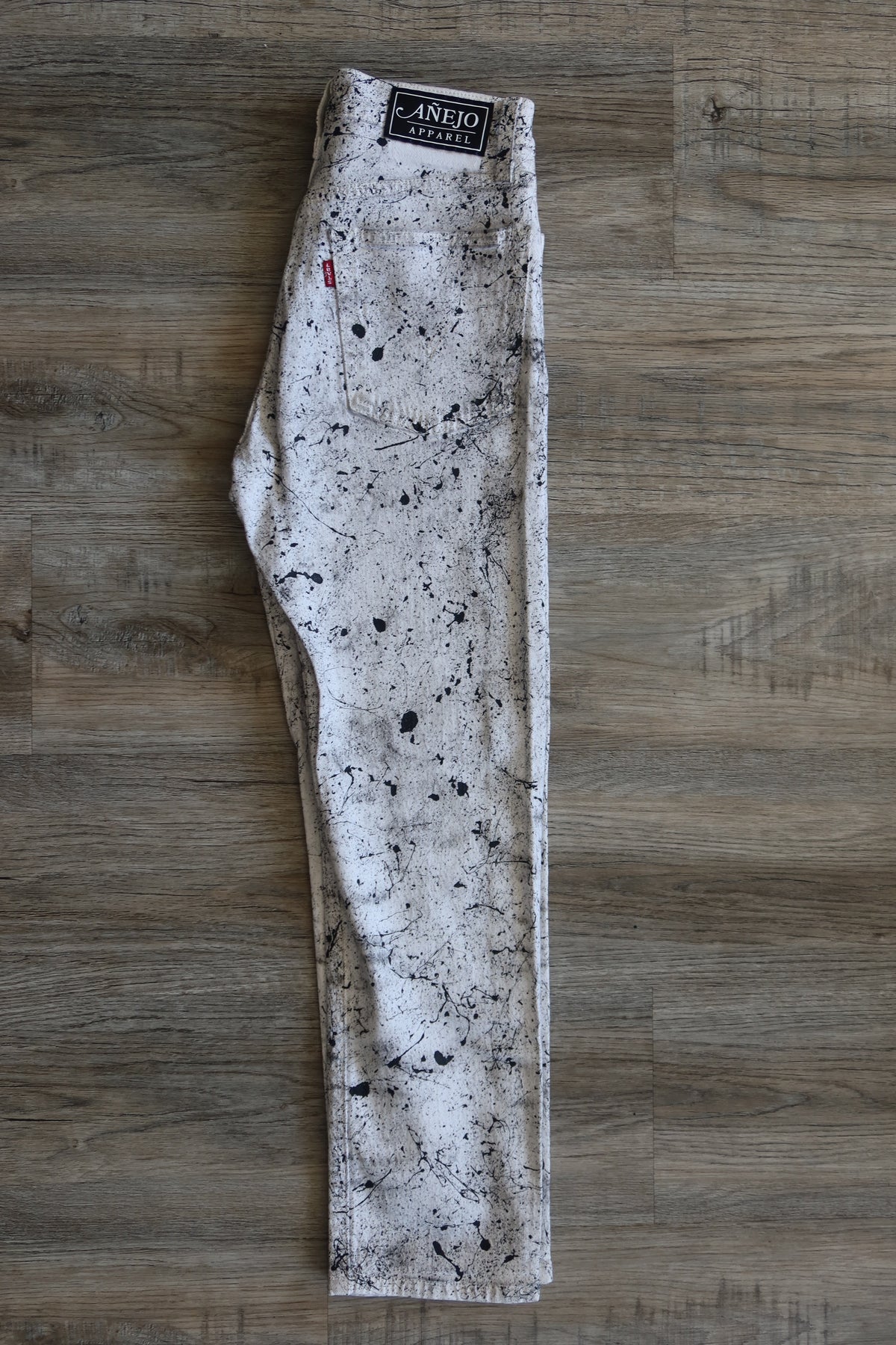 White Splatter Pants