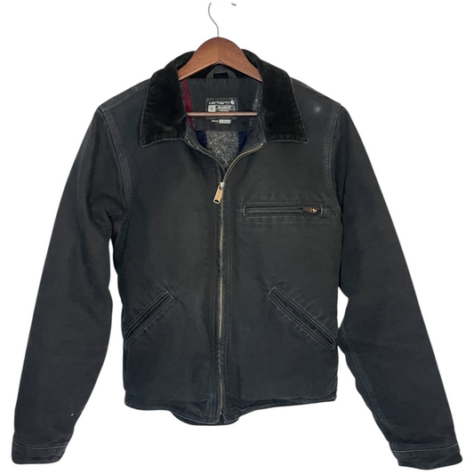 Black Carhartt Abstract Zip Up Jacket (S)