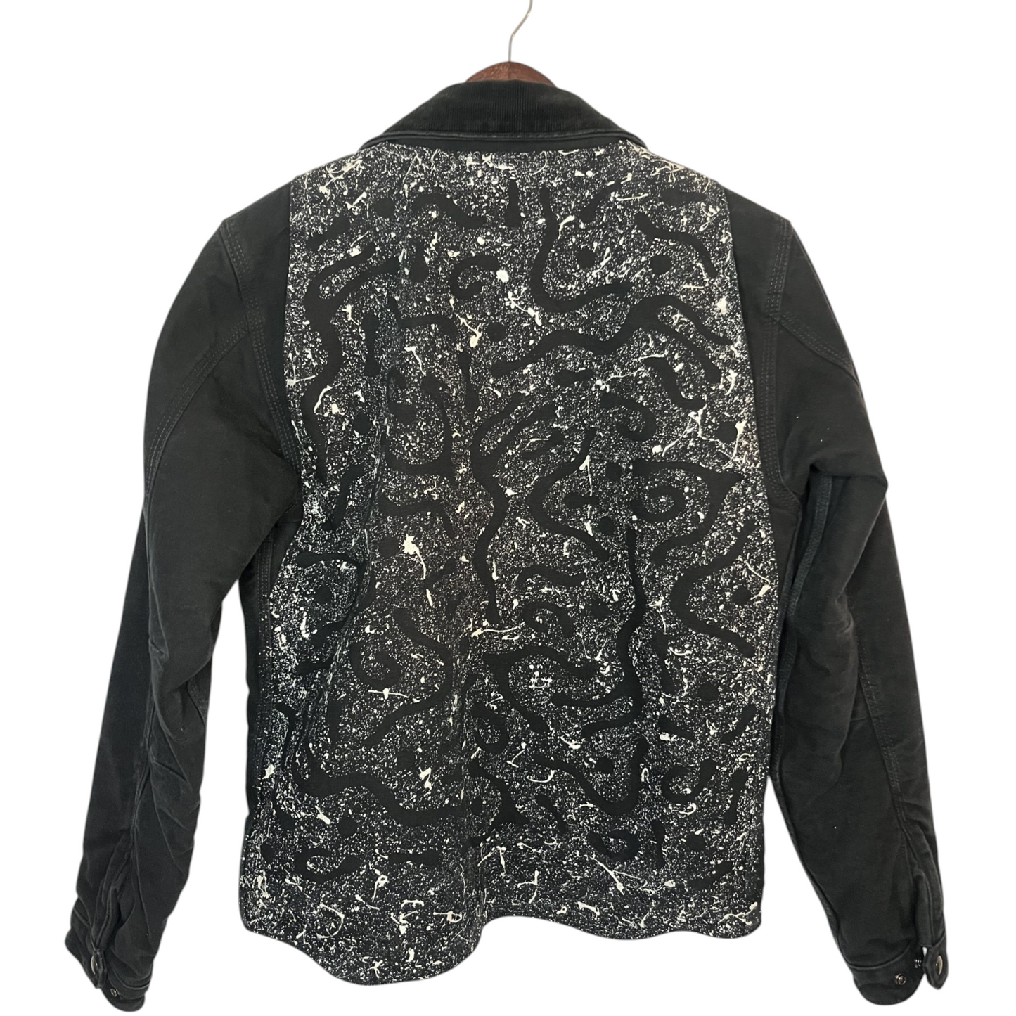Black Carhartt Abstract Zip Up Jacket (S)