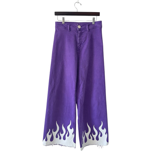 Purple Flame Pants (27 x 29)