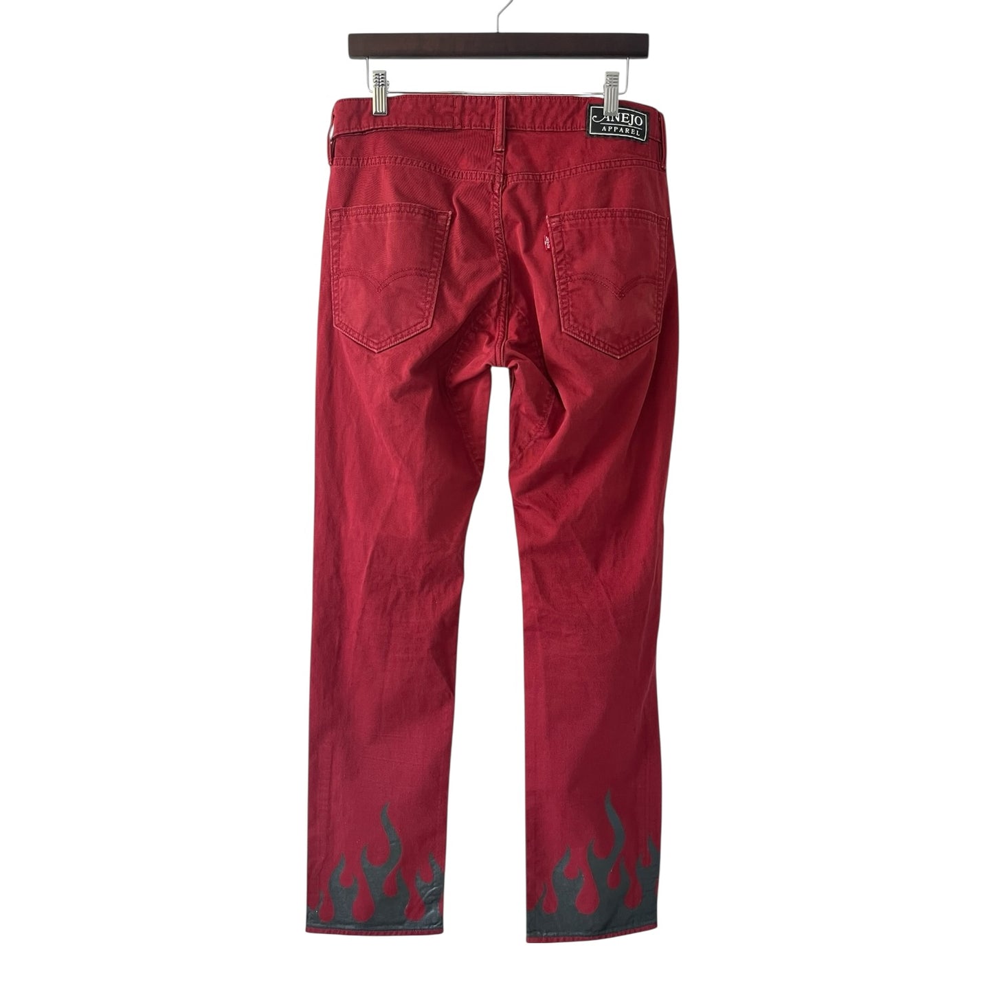 Red Flame Pants (33 x 32)