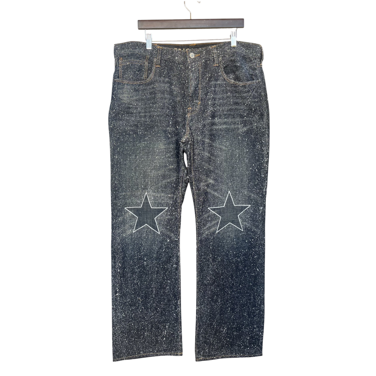 Dark Wash Star Pants (38 x 32)