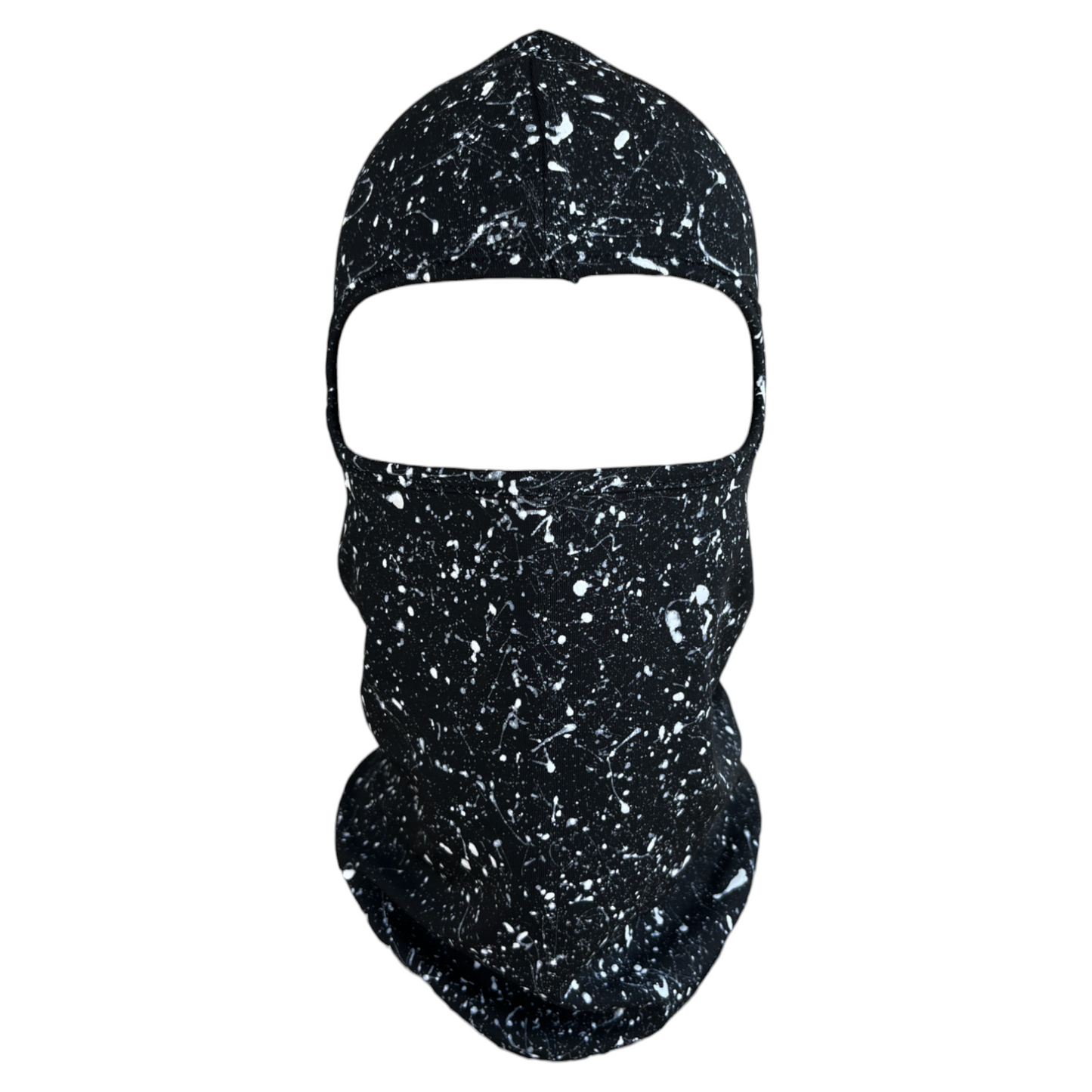 Black Splatter Balaclava