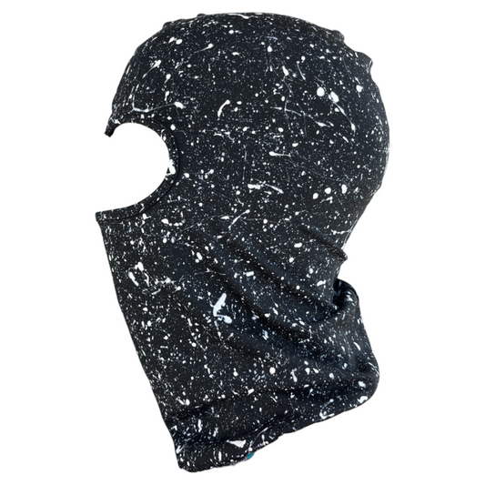 Black Splatter Balaclava