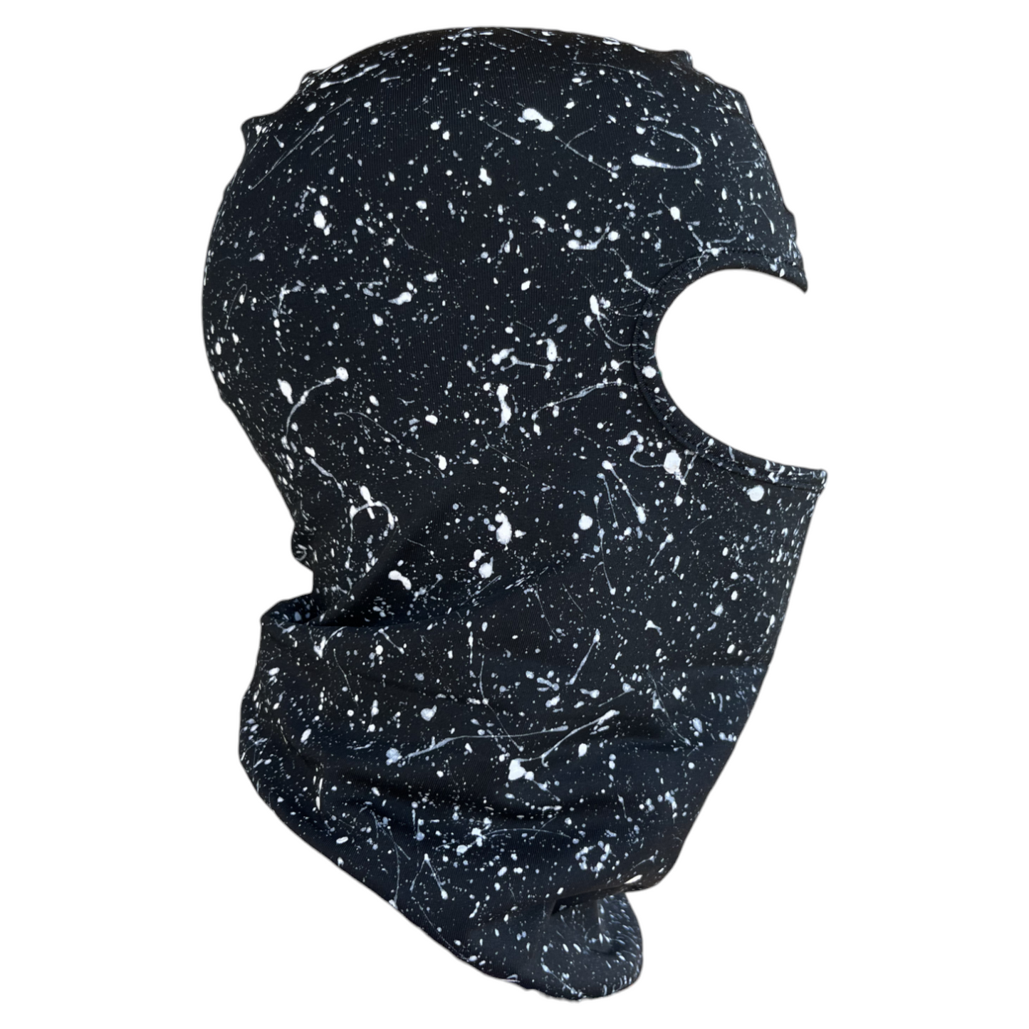 Black Splatter Balaclava