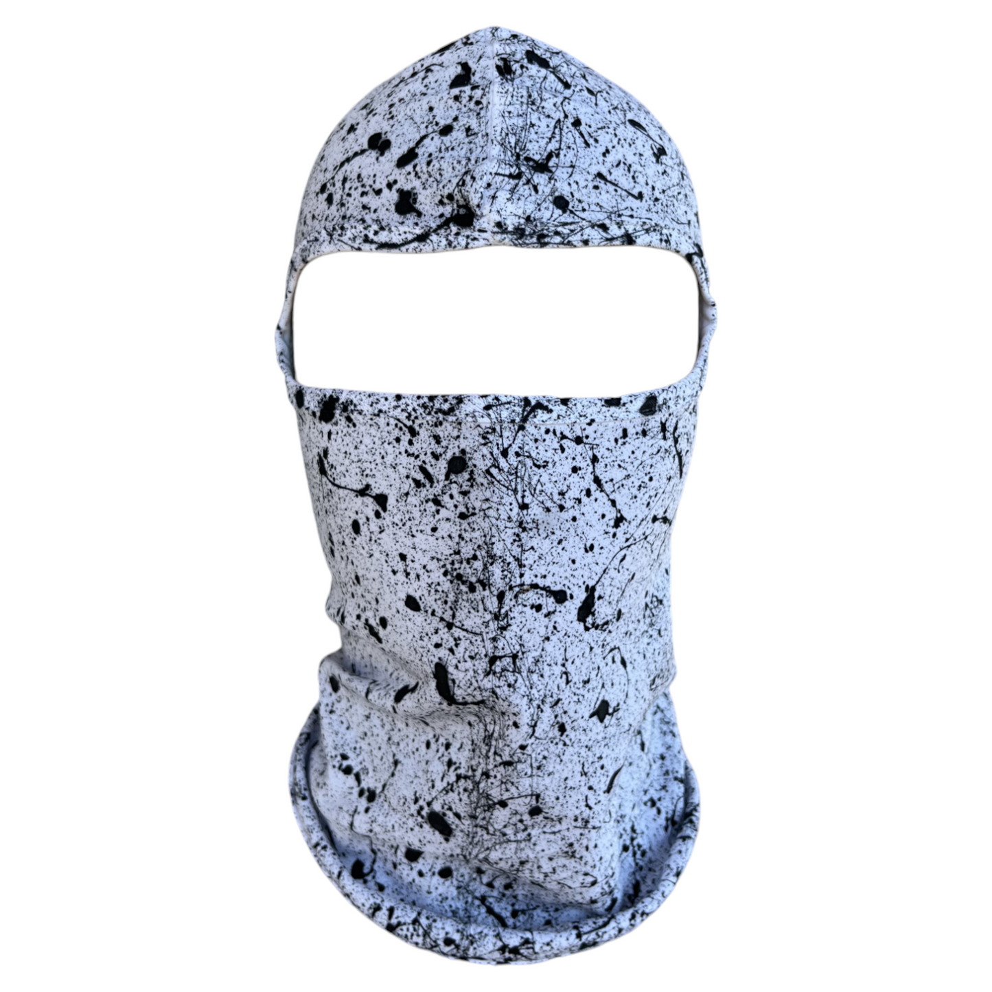 White Splatter Balaclava