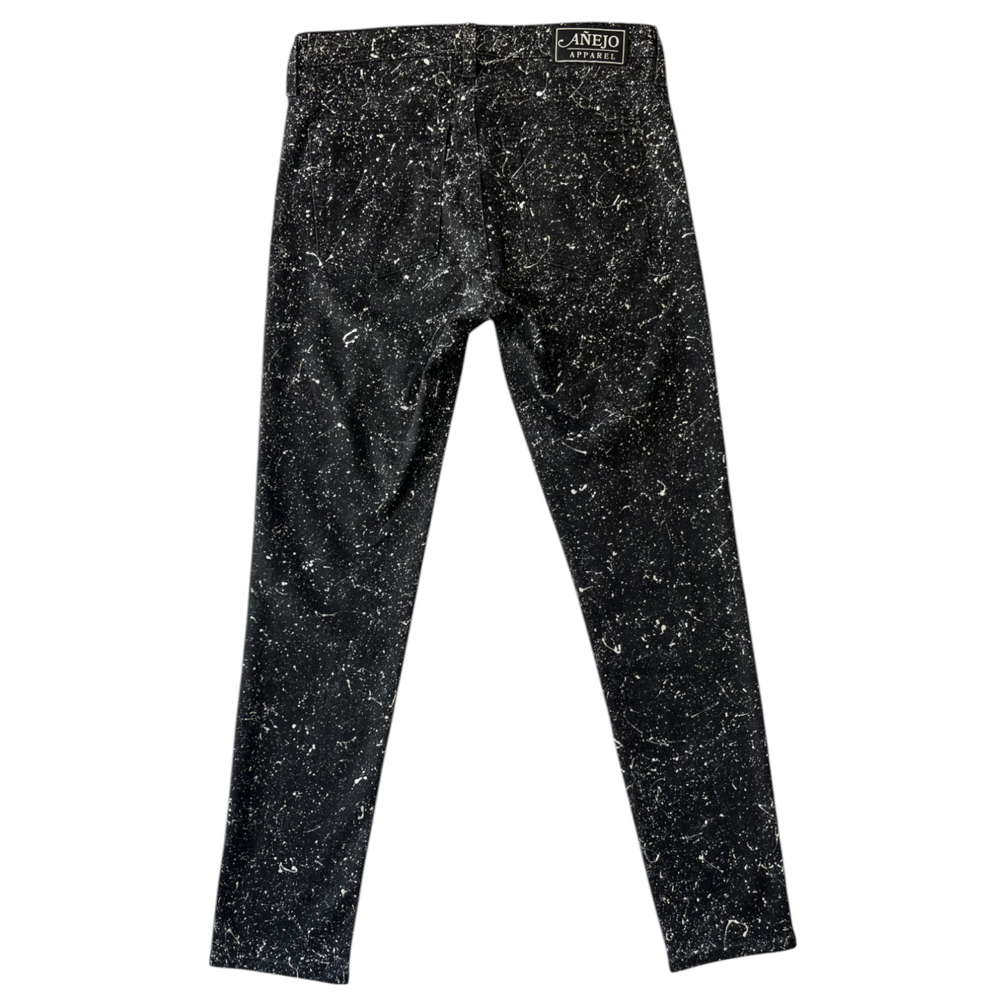Black & White Splatter Pants - Size 27 x 28
