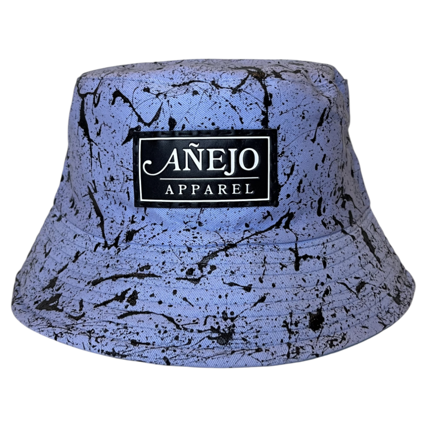 Powder Blue Splatter Bucket Hat