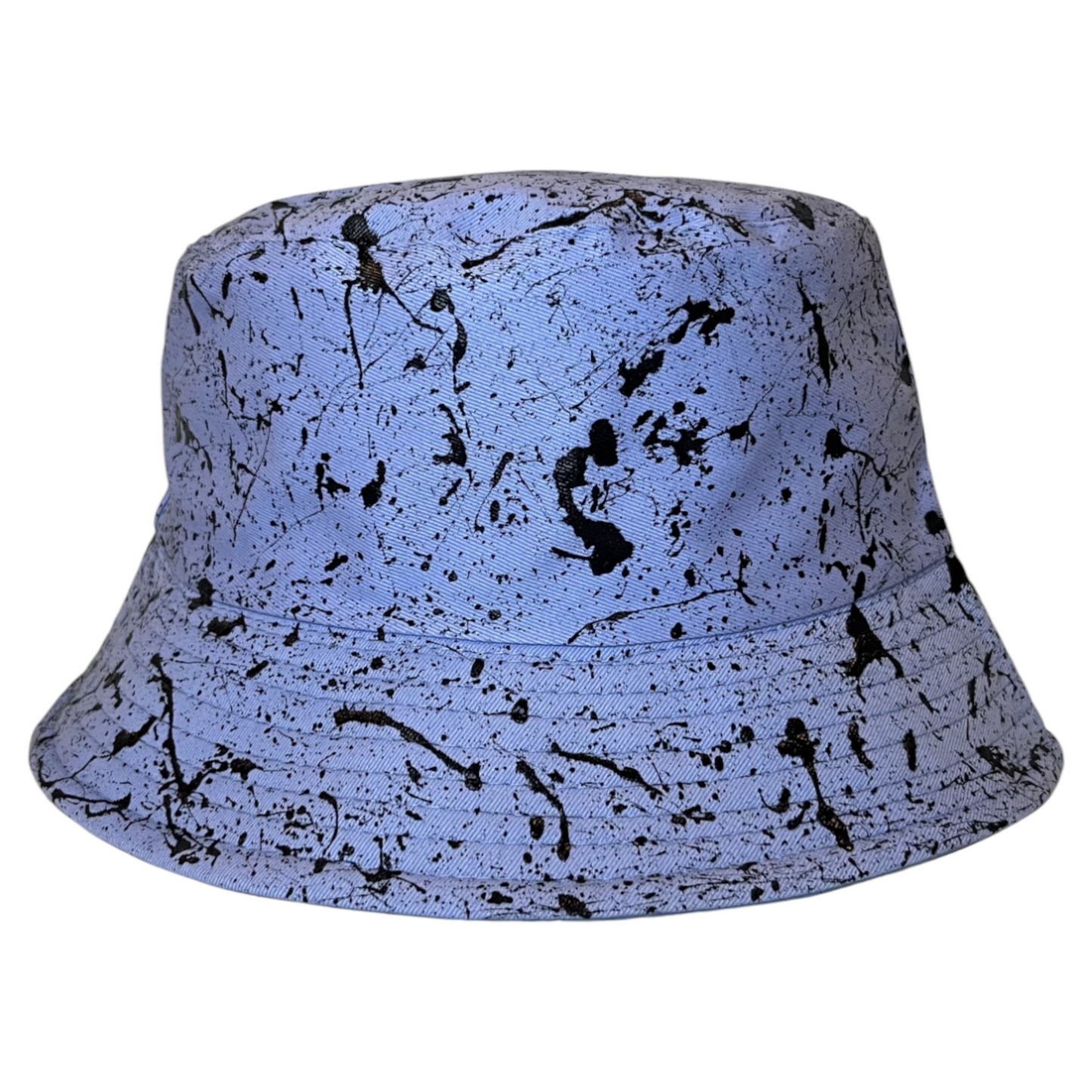 Powder Blue Splatter Bucket Hat