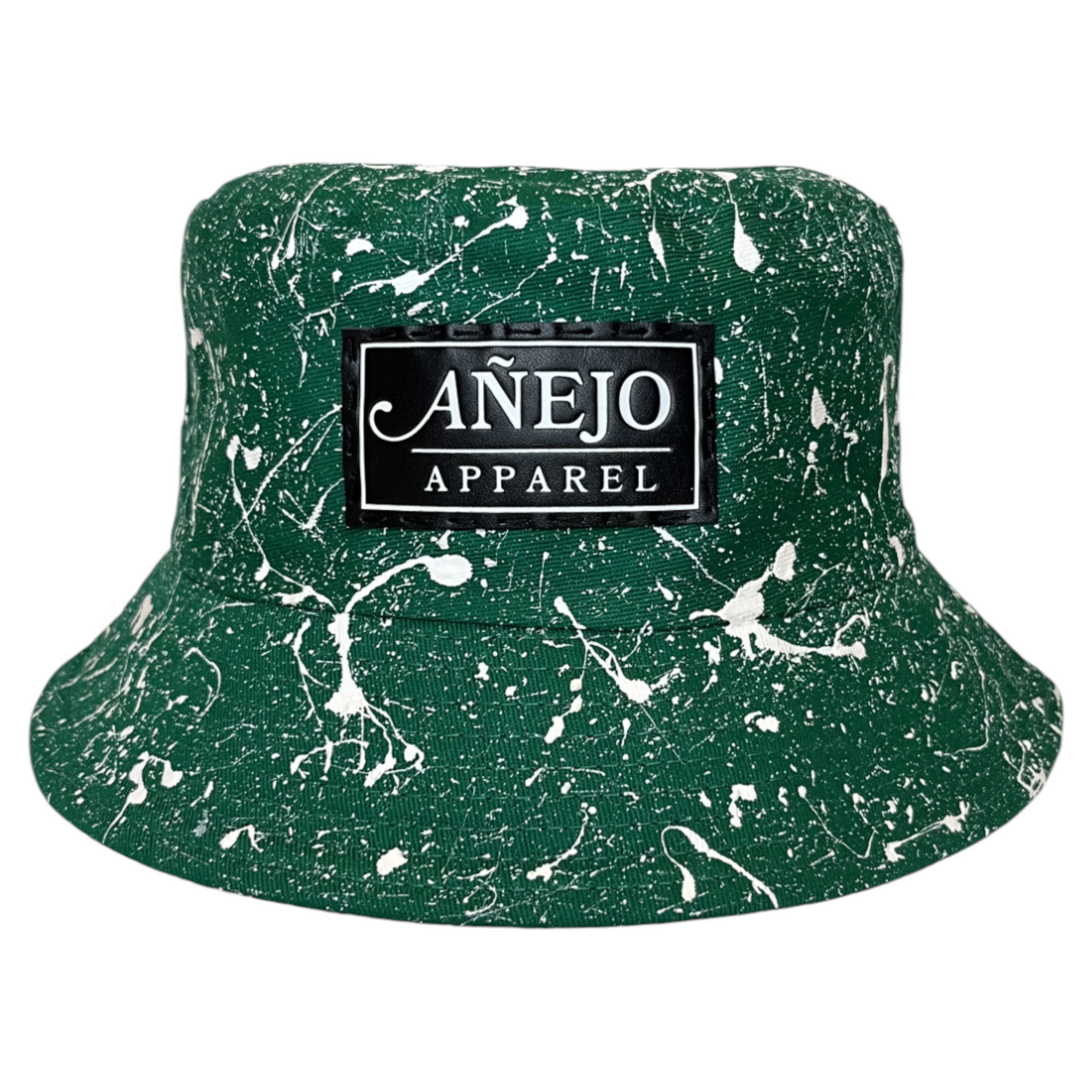 Green Splatter Bucket Hat