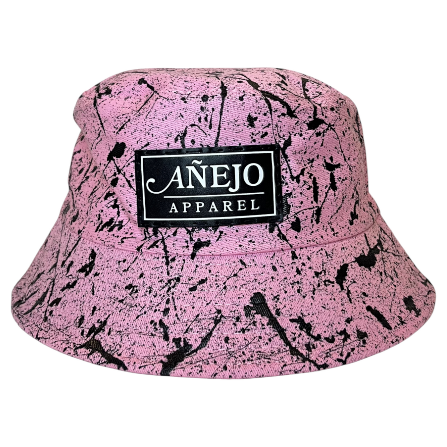 Pink Splatter Bucket Hat