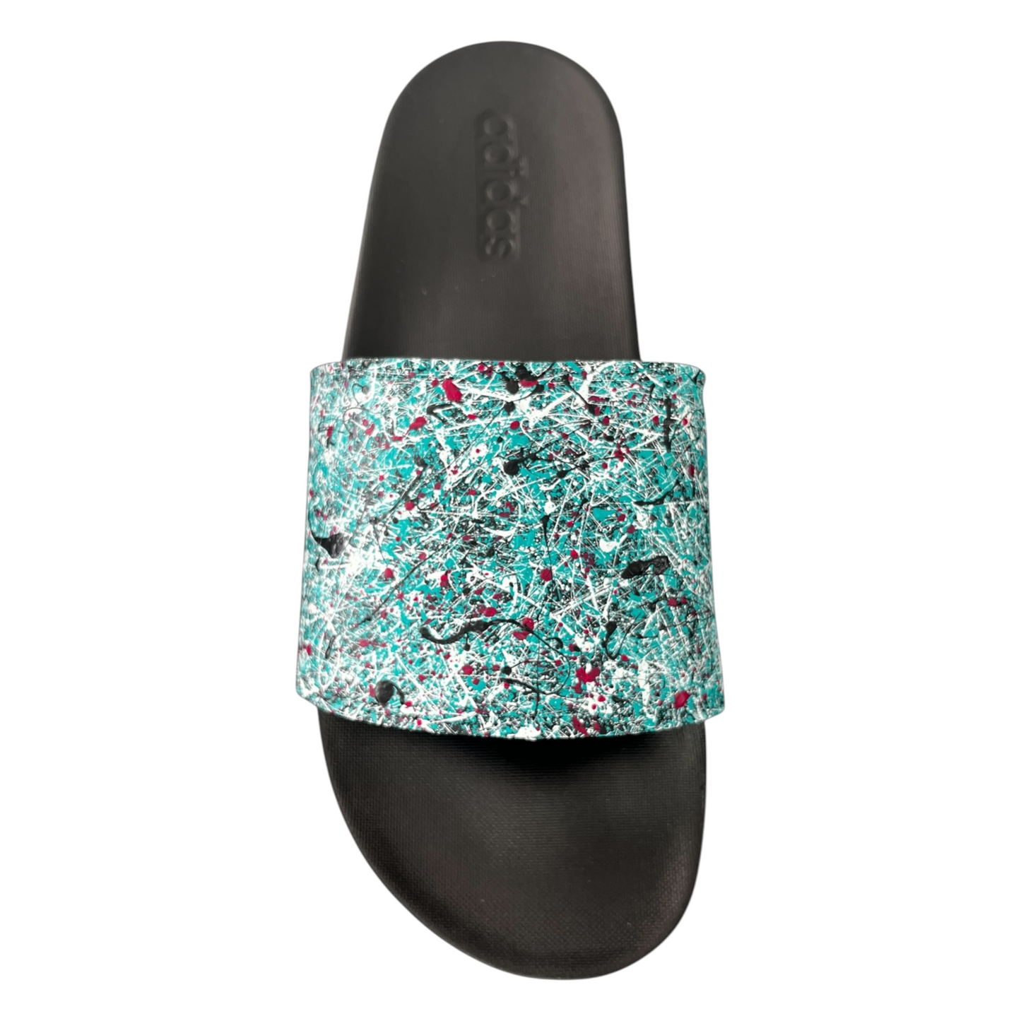 Aqua Splatter Slides - Size M10|W11