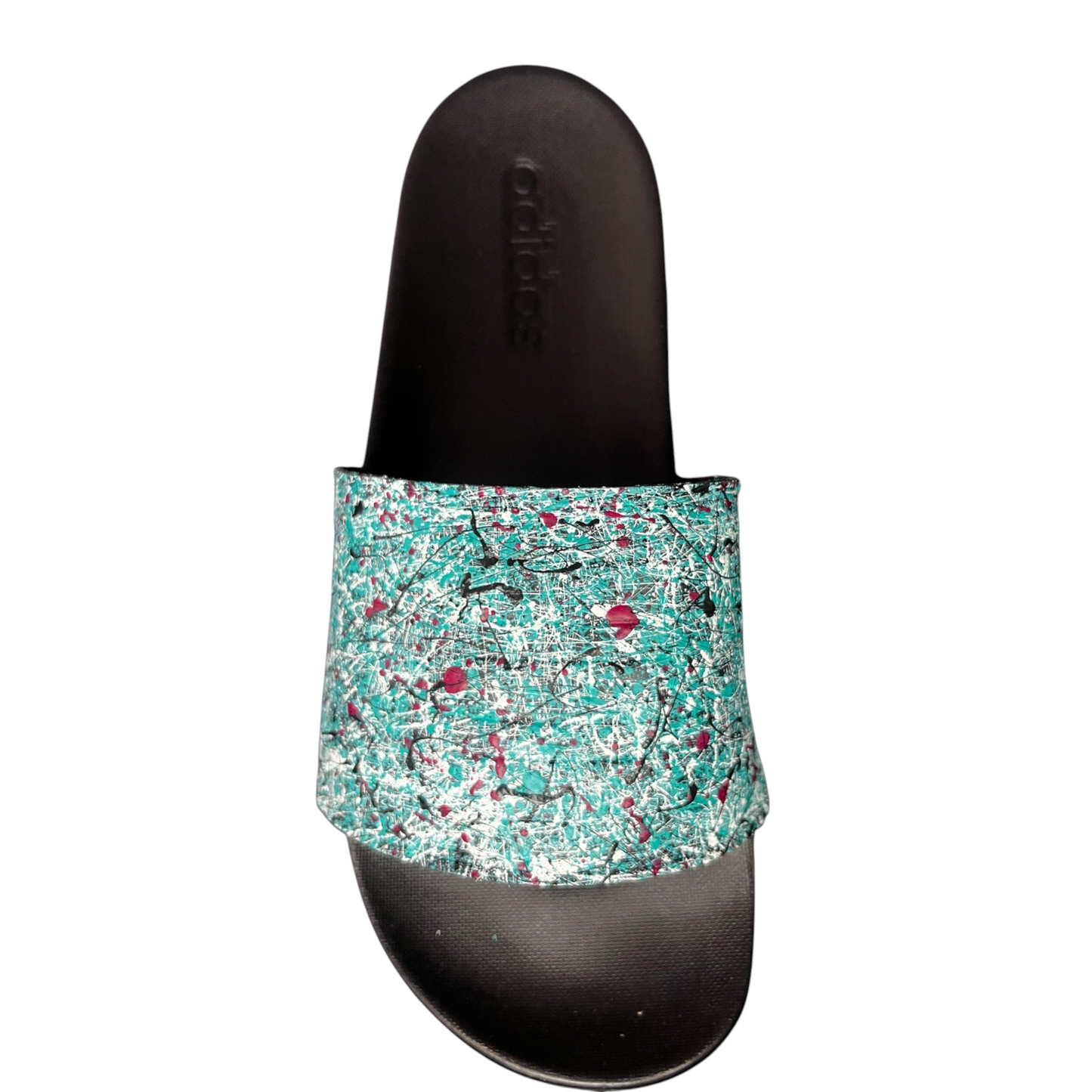 Aqua Splatter Slides - Size M6|W7