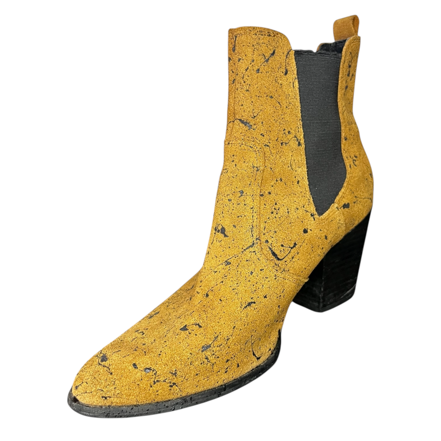 Tan & Black Boots - Size W8