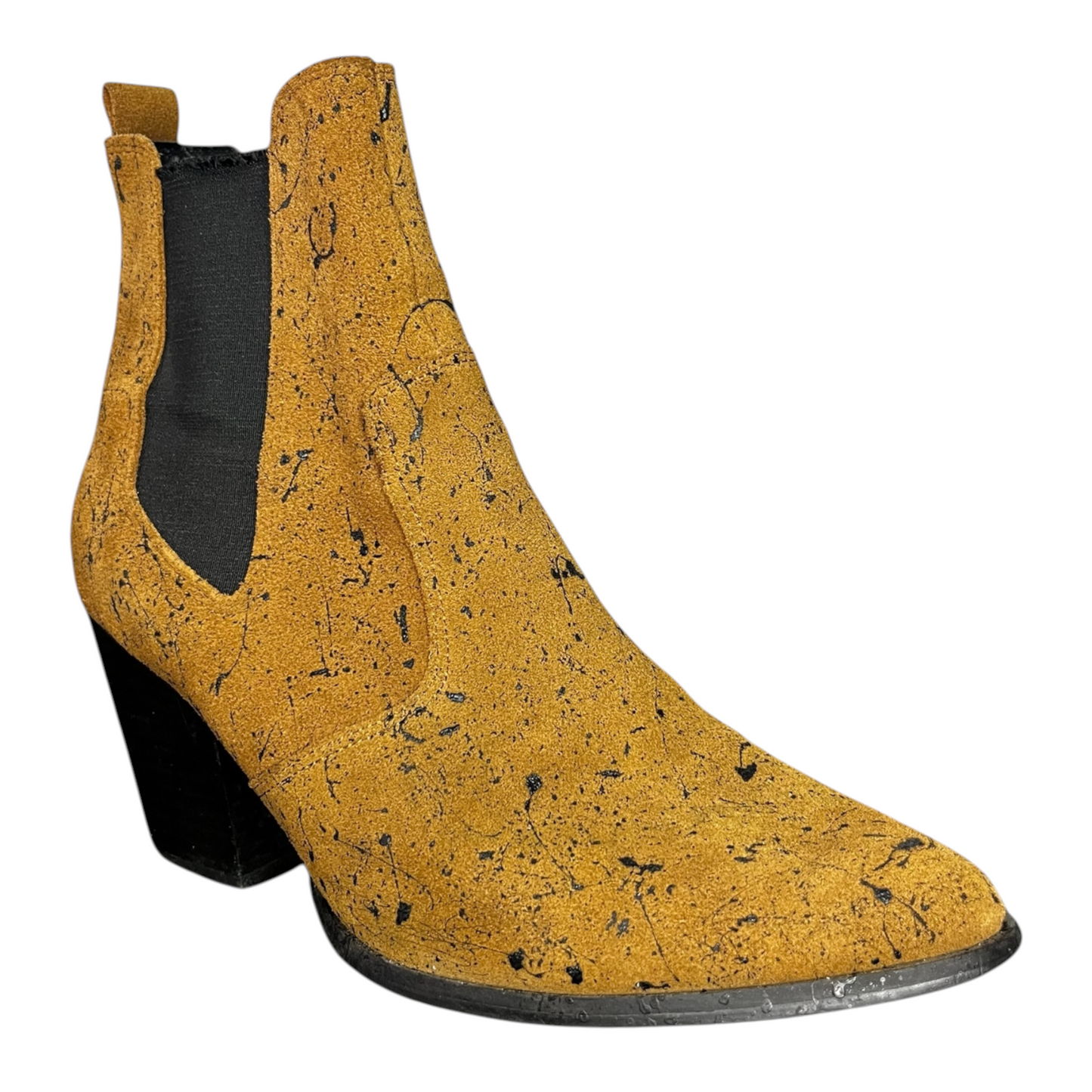 Tan & Black Boots - Size W8