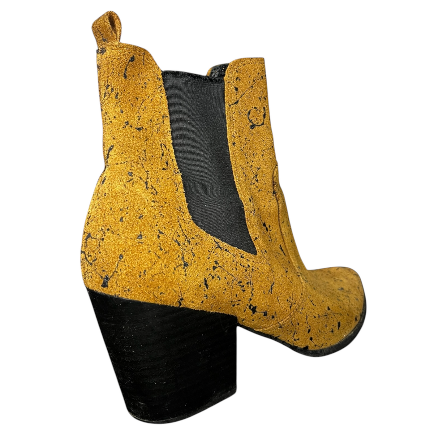 Tan & Black Boots - Size W8