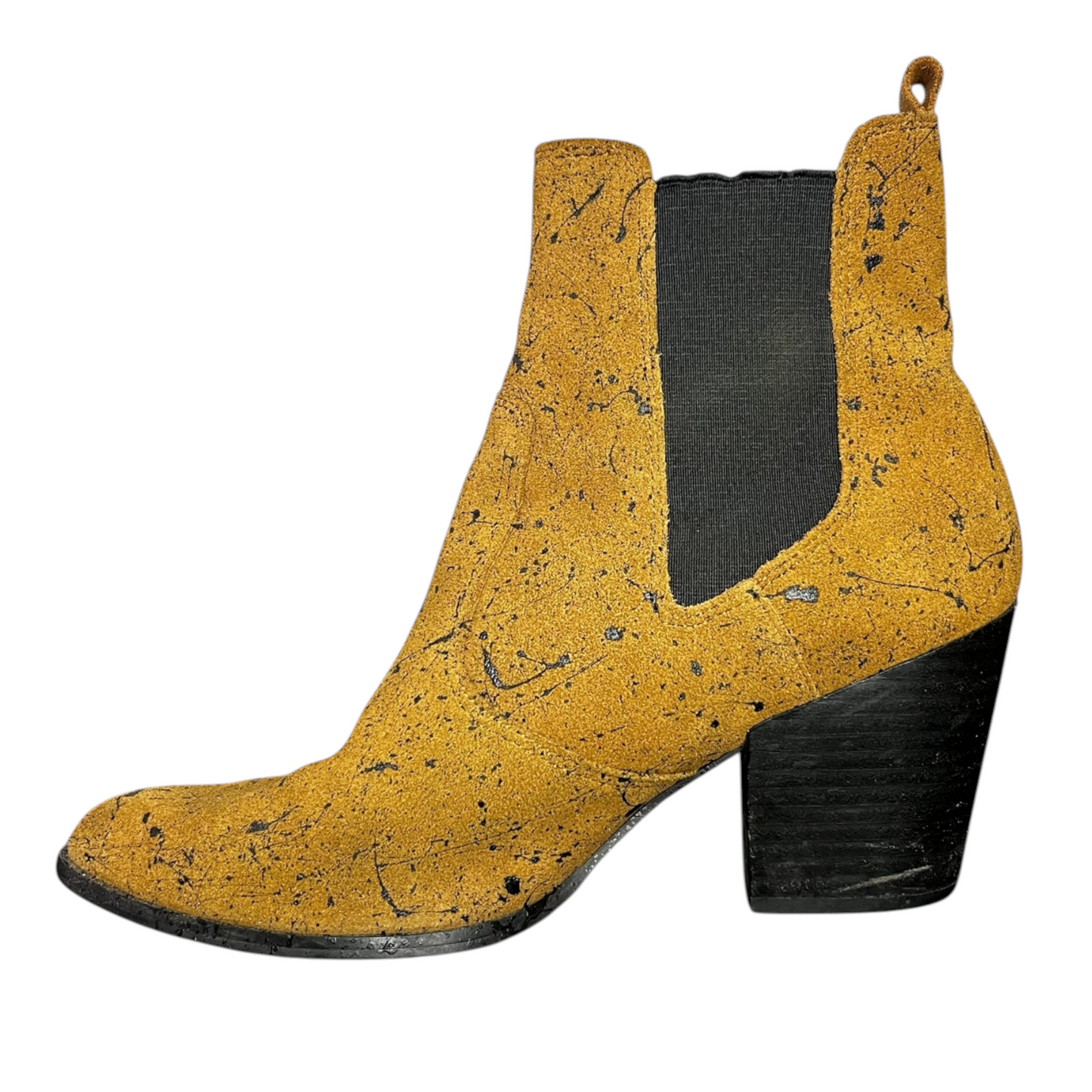 Tan & Black Boots - Size W8